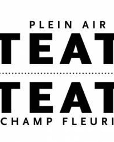 Teat plein air