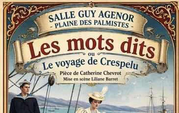 Pièce de théâtre Les mots dits ou le voyage de Crespelu