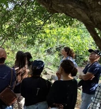 Visite guidée de l'arboretum et du musée Thérésien Cadet