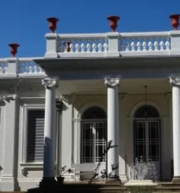 Visite du château Lauratet, siège de la chambre régionale des comptes de La Réunion