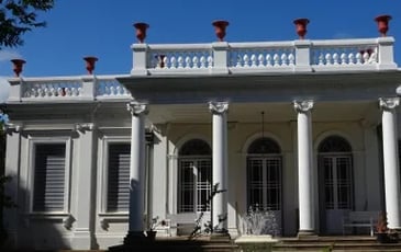 Visite du château Lauratet, siège de la chambre régionale des comptes de La Réunion
