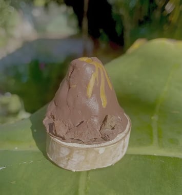 Réalisez votre mini volcan !