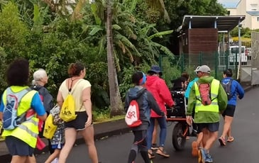La marche gourmande en famille