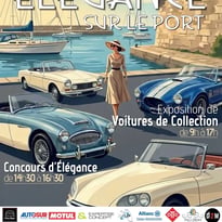 Concours d'élégance et exposition de voitures anciennes