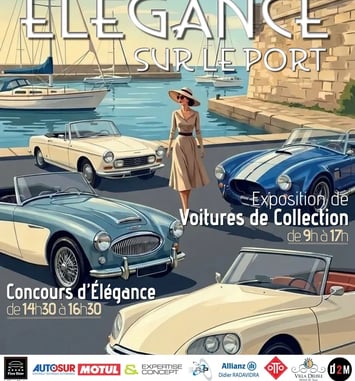 Concours d'élégance et exposition de voitures anciennes