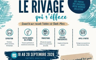 Le rivage qui s'efface : quand la mer raconte l'histoire de Sainte-Marie
