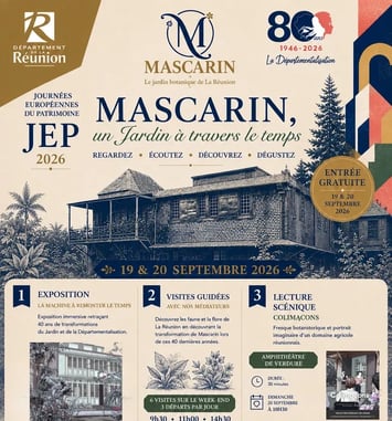Mascarin, un Jardin à travers le temps