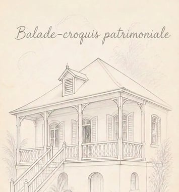 Balade-croquis patrimoniale à Saint-Pierre