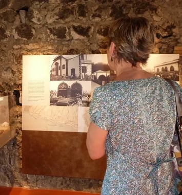 Exposition "Mémoires de Grands-Bois, Les Calbanons de La Cafrine"