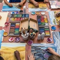 Atelier de dessin au pastel sec "Raviver le patrimoine"