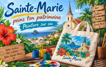 Sainte-Marie en couleurs : peins ton patrimoine