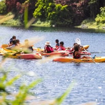 Kayak à Bassin Bleu