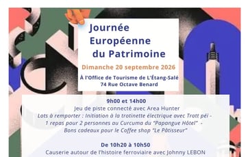Journée européenne du patrimoine : Embarquez pour une sauvegarde durable de notre patrimoine ferroviaire