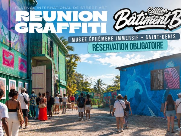 Le musée éphémère du Bâtiment B, Réunion Graffiti